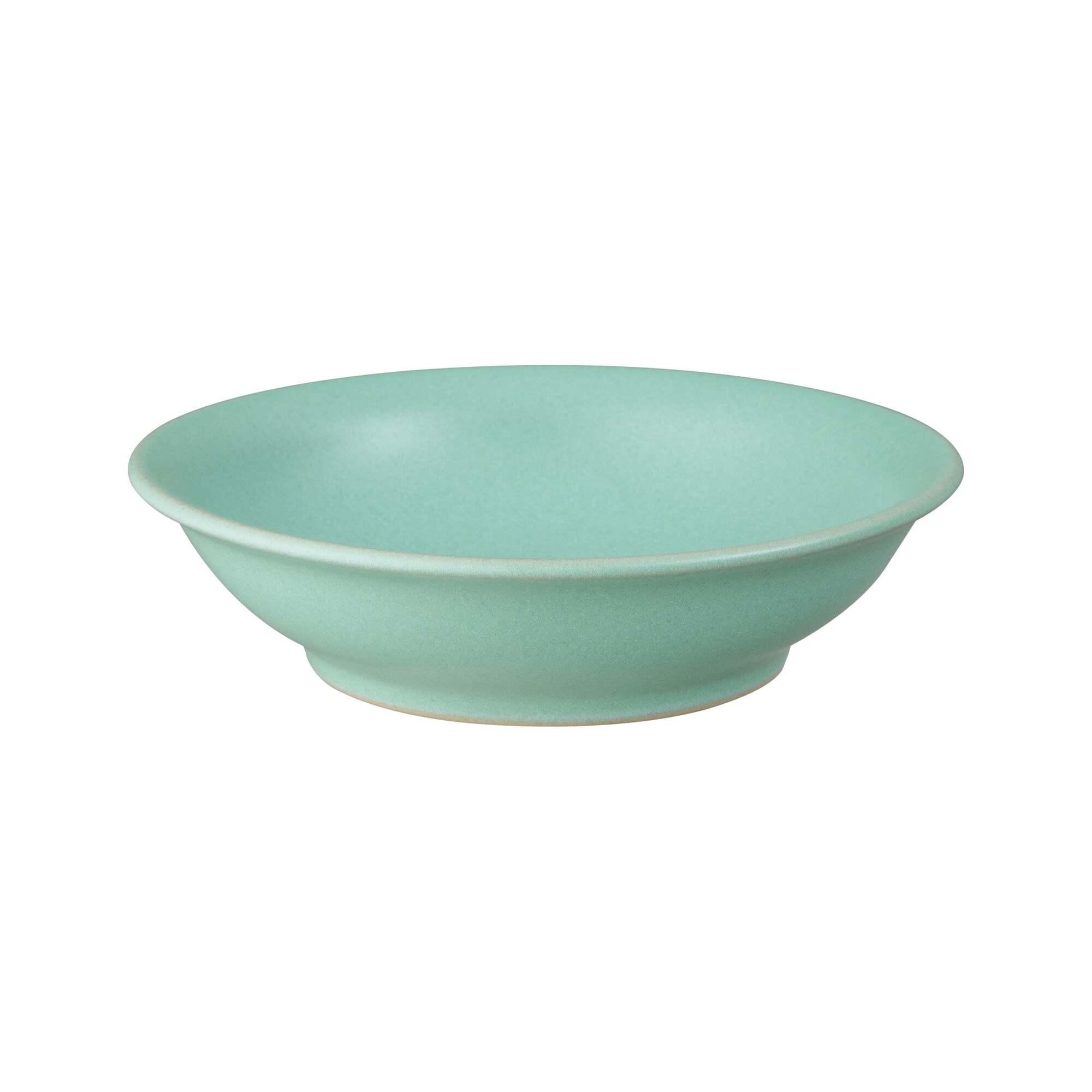 Product photograph of Impression Mint Medium Shallow Bowl Seconds from Denby Retail Ltd